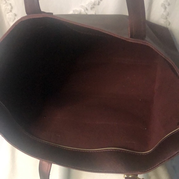 BATH & BODY WORKS VIP Burgundy large tote. Black Friday Limited Edition. - Picture 8 of 8